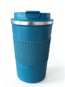 1pc Stainless Steel Coffee Cup, Portable, Insulated Hot & Cold, 380/510ml Water Bottle, Unisex, Back To School Essential - Multicolor - View 6