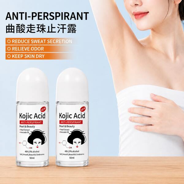WWP Deodoran Roll-On Ketiak Asam Melengkung 50ml Ekstrak Alami Anti Keringat Penyegar Tubuh Perawatan Ketiak Harian