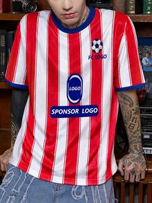 Personalized Custom Madrid Men's Football Jersey & Youth Lightweight Soft & Match, Competition, Casual Wear & Gift & Spain - Red - View 9