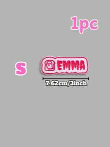 1/3/5pcs Customized Halloween Embroidered Name Patches, Personalized Name Labels For Clothing, Hats, Backpacks, Bridesmaid Name Tags, Text Patches For Lunch Boxes, Iron-On Name Labels, Customizable Aesthetic Apparel Decor - Multicolor 4 - View 16