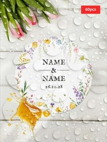 1/30/60pcs Customizable PVC Waterproof Oil-Proof Round Stickers, Customizable Text And Image, Suitable For Gift Packaging, Wine Bottle Labels, Handmade Photo Albums, Storage Gift Boxes Decoration, Perfect For Newlyweds, Engaged Couples, Best Friends, Family And Friends, Suitable For Weddings, Engagements, Birthdays, Mother's Day, Father's Day - Multicolor 2 - View 12