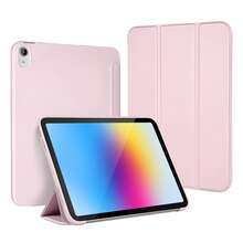 3-Fold Support Protective Case, Compatible With Honor Tablet X8A/X8b Tablet Protective Case, Smart Sleep/Wake, Matte Anti-Fingerprint Back Panel, 3-Fold Tablet Protective Case, Full Coverage Anti-Drop Anti-Shock, Compatible With Honor Tablet X9A Tablet Protective Case, Idea Tab 11 Protective Case, 11th Gen Protective Case, A16 Protective Case - Light Pink - View 2