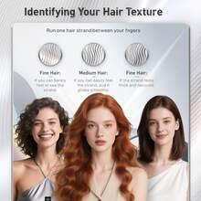 One-Touch Instant Automatic Hair Curler, 32mm Automatic Hair Curler With 3 Heat Settings, Fast Heating And Bi-Directional Rotation, Auto Shut-Off, Anti-Scald And Anti-Tangle Rotating Curling Wand - US A Type Plug(110-127V) - View 8