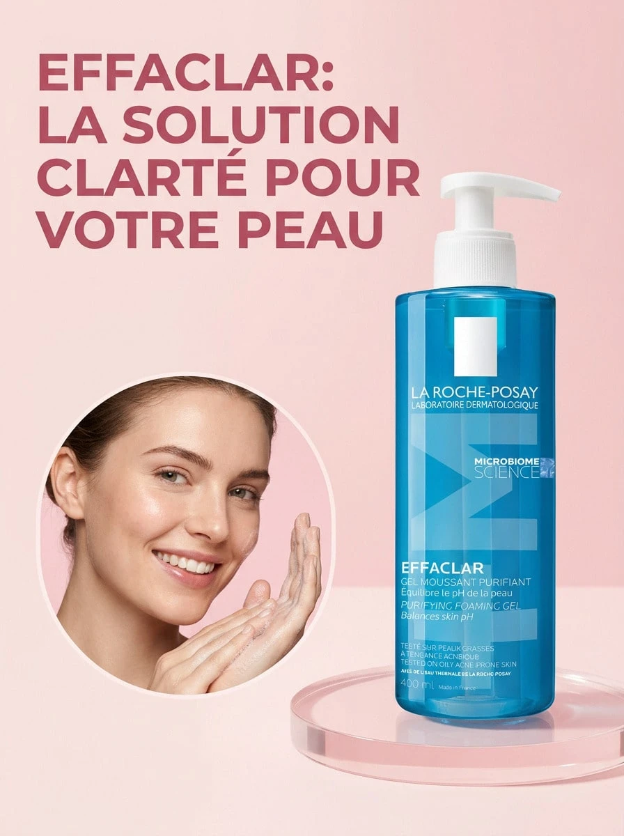 La Roche-Posay Effaclar Purifying Cleansing Gel 400 ml - 彩色 - 查看 1