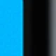 Black + Sky Blue