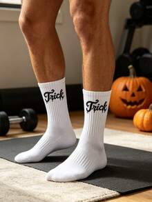1/5/10 Pairs Unisex Halloween Socks, Comfortable Casual Home Socks, Fitness Sports Socks - Multicolor - View 6