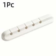 1Pc/3Pcs Cable Management Clips, Self-Adhesive Cable Organizer Clips For Desktop USB Charging Cables, Bedside Power Cords, Mouse Cables, PC Office Home Use - Multicolor - View 14