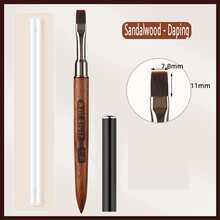 French Manicure Brush, Functional Nail Art Pen, Suitable For French Manicure, Commonly Used Nail Artist Pen Size, Gel Nail Polish Brush -, Professional Nail Art Tool, With Precision Brush Head, For Home And Salon Use, Durable Nail Polish Pen - Multicolor - View 12