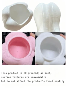 Mini Cream Bow Creative Fun Toothbrush Holder, Toothbrush Cup, Desktop Storage Rack, Can Hold Toothbrush, Toothpaste, Flower Pot, Vase, Vanity Decor, Bathroom Supplies. Warm Home Bathroom Decor Autumn Decor Back To School Season - Multicolor - View 3