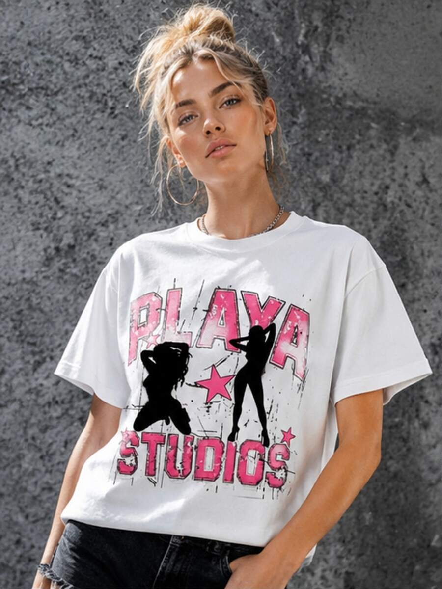 Women T-Shirts - White - View 1