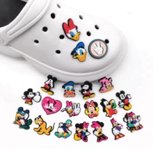 FIFA FIFA Classic Mickey Minnie Donald Duck Croc Shoe Charms, Cartoon Character Soft PVC Shoe Decorations, Suitable For Clogs And Sandals - View 2