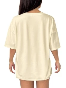 Disney Women T-Shirts - Apricot - View 4