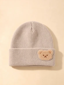 Autumn/Winter Baby Warm Beanie Hat, Children's Knitted Woolen Cap, Baby Warm Knitted Hat - 1PC - View 14