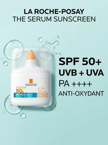 La Roche-Posay Anthelios UVAir Serum Sunscreen SPF50+ Light Natural 50 Ml – Sunscreen Serum, High UVA/UVB Protection, For Sensitive Skin, Light, Antioxidants, Suitable For Morning Skincare Routine - light - View 1