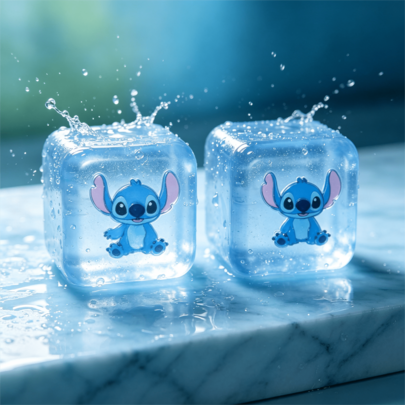 1pc N-EEDOH Jelly Transparent Stress Relief Cube, Soft And Flexible TPR Material, Repeated Squeezing Without Deformation, Gentle Rebound Healing, Relieve Inner Anxiety And Stress, Desktop Fun Decorative Ornament, Portable Small Toy, Clear Mind And Pass Time, Fresh Blue Transparent Texture, Tear-Resistant And Durable, Leisure And Relaxation Practical Item