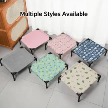 Tempat Tidur Hewan Peliharaan Kemah yang Ditinggikan, Tempat Tidur Hewan Peliharaan yang Bernapas, Tahan Lembap, Dapat Dilepas dan Dicuci, Tempat Tidur Sepanjang Musim untuk Kucing, Anjing, Kelinci, Marmut, dan Hewan Peliharaan Kecil hingga Sedang - View 11