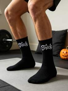 1/5/10 Pairs Unisex Halloween Socks, Comfortable Casual Home Socks, Fitness Sports Socks - Multicolor - View 3