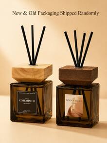 Reed Diffuser With Rattan Sticks, Long-Lasting Home Fragrance, Flameless Aromatherapy Diffuser, Premium Glass Bottle Air Freshener, Suitable For Bedroom, Living Room, Bathroom, Office, Elegant Home Decor - 200ml - View 9