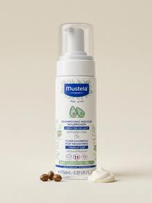 Mustela Foam Shampoo For Newborns 5.07oz/150ml – Foam Shampoo, Cradle Cap Care, For Newborns, Avocado Polyphenols, Suitable For Baby Bath Time - Multicolor - View 1