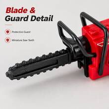 Mini Chainsaw Keychain, Novelty Pull-Cord Stress Relief Gadget, 3D Chainsaw-Shaped Bag Pendant, Durable Plastic Key Ring Accessory, Portable Desktop Decoration, Creative Pocket Collectible Gift, Suitable For Gifting To Friends And Daily Use - Multicolor - View 4