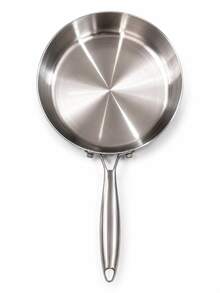 3-Layer Stainless Steel Frying Pan - Non-Coated Non-Stick, Scratch-Resistant And Even Heating, Suitable For All Stoves (Induction, Gas), Ergonomic Handle, Frying Pan, Pot, Cooking Pot, Kitchen, Christmas - View 8