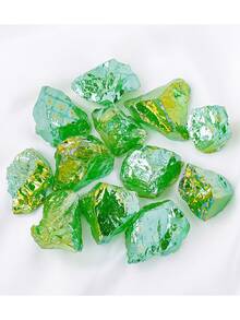 天然水晶原石 紫水晶 紅寶石 綠色風信子石 多種重量可選 居家裝飾 DIY 珠寶禮品 - 紫色 - 查看 2