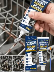 Dishwasher Basket Repair Rubber, Corrosion-Resistant, Durable, Flexible, Water-Resistant, Designed To Repair Damaged Dishwasher Basket Racks And Prevent Metal Corrosion, Suitable For Various Dishwasher Metal Basket Racks, Extends The Lifespan Of Dishwasher Basket Racks, Easy To Use At Home, No Need To Replace The Entire Basket Rack. A Great Gift For Family And Friends, Back To School Gift, Christmas Gift - A - View 3