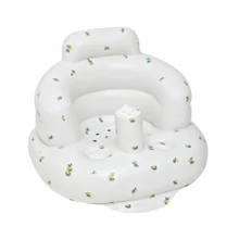 Foldable Inflatable Baby Seat Cushion, Portable PVC Sitting Trainer, Anti-Slip Floor Mat For Infants, Travel Gift - Multicolor - View 13