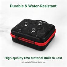 Battery Organizer Storage Case, Holder For 80AA AAA Batteries, EVA Hard Shell Waterproof Shockproof Dustproof Portable Carrying Case For Home & Travel - View 8