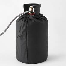 Propane Gas Tank Cover, Waterproof Coating, Heavy Duty Gas Tank Cover, Adjustable Drawstring, Foldable Dust-Proof UV-Resistant Wind-Proof Cover, Suitable For RV, Outdoor Camping, Travel, BBQ, Adult Grill Accessories - Multicolor - View 1