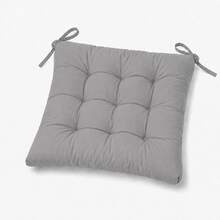 4pcs Premium Outdoor Indoor Chair Cushions - Suitable For Garden, Balcony And Kitchen - Grey - View 3