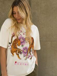 Women T-Shirts - White - View 3