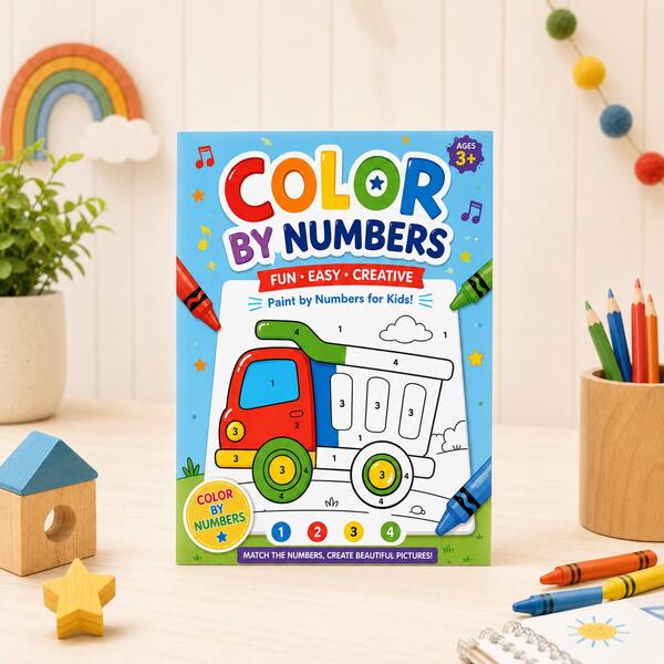 Libro de dibujo y colorear para niños, libro de colorear y garabatear para bebés, libro de dibujos con crayones, adecuado para cultivar el interés de los niños por la pintura
