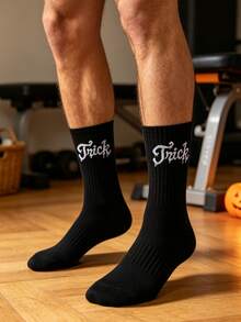 1/5/10 Pairs Unisex Halloween Socks, Comfortable Casual Home Socks, Fitness Sports Socks - Multicolor - View 4