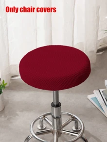 Sarung Kursi Bundar Elastis, Sarung Kursi Tinggi, Sarung Kursi Bar, Sarung Kursi Putar Bundar (Cocok untuk Salon Rambut), Sarung Kursi yang Dapat Dilepas dan Dicuci, Dapat Dicuci dengan Mesin, Cocok untuk Semua Musim - MultiWarna - View 15