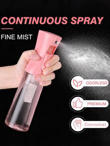 Refillable Travel Spray Bottle, Professional High-Pressure Atomizing Spray Bottle, 200ml/300ml High-Pressure Airless Continuous Fine Mist Sprayer, Styling Tool, Hair Care Products & Accessories, Travel Essential - Multicolor - View 4