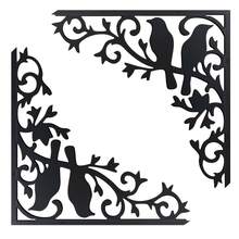 2pcs Hummingbird Garden Metal Wall Shelves, Space-Saving, Wall-Mounted Installation (Drilling Required), Suitable For Outdoor Garden, Yard, Indoor Bedroom And Balcony Decorative And Practical Storage, Multi-Functional Storage Rack - 2pcs Hummingbird - View 5