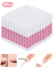 Strong Fast-Drying Long-Lasting Easy-To-Apply Nail Glue, 2g/Pc, Suitable For Acrylic Nails And Nail Tips, Nail Care And Nail Enhancement, Essential Professional Super Strong Nail Glue, Suitable For Acrylic Nails, Artificial Nails - Multicolor - View 17