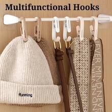 3 Pcs Double Ended Long Tail Clip Hook Multifunctional Hanging Clips Space Saving Home Storage Organizer For Bathroom Kitchen Rod Towel Cosmetic Tube Sundries Hanger Rack Wall Mount - View 4