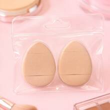 Mini Finger Cushion Makeup Sponge, Soft Teardrop-Shaped Powder Puff With Elastic Finger Strap, Precise Foundation And Concealer Applicator, Suitable For Face, Nose, Under Eyes And Lips, Creates Smooth And Even Makeup Effect, Portable Beauty Tool, Ideal For Daily Makeup And Travel - Multicolor - View 23