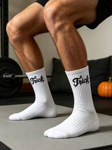 1/5/10 Pairs Unisex Halloween Socks, Comfortable Casual Home Socks, Fitness Sports Socks - Multicolor - View 5