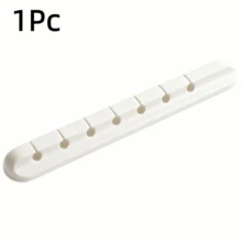 1Pc/3Pcs Cable Management Clips, Self-Adhesive Cable Organizer Clips For Desktop USB Charging Cables, Bedside Power Cords, Mouse Cables, PC Office Home Use - Multicolor - View 15