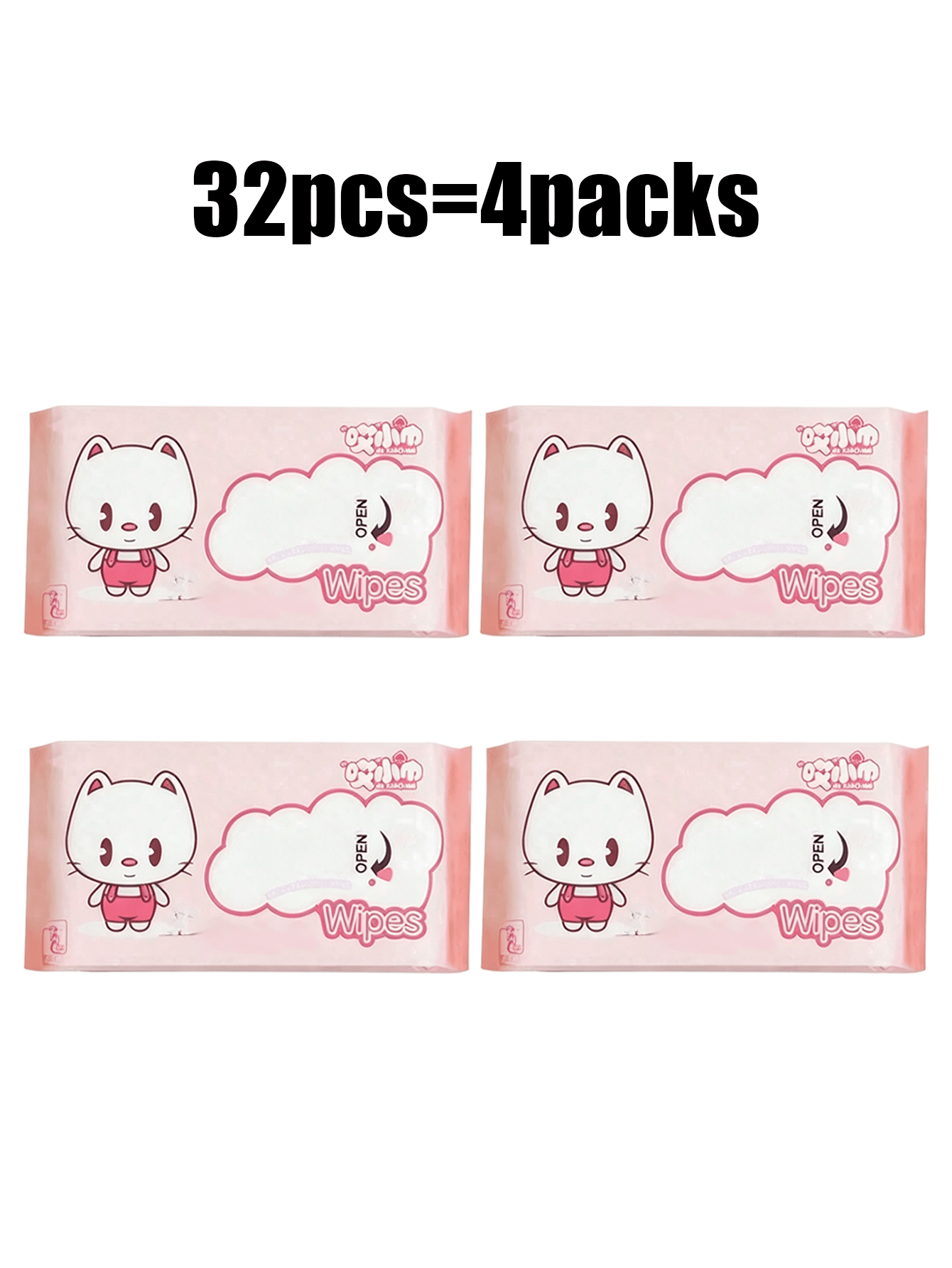 8/16/32/64/128pcs, 8pcs/Pack Cute Mini Portable Cleaning Wipes, Suitable For Daily Item Cleaning, Desk Dusting And Home Furniture Cleaning, Ideal For Travel, Office, Kitchen Use (For Item Cleaning Only, Do Not Use On Human Skin!) - Color - View 7
