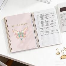 1pc Daily Planner Notebook - Undated Planner, To-Do List Notepad, Includes Hourly Schedule And To-Do List - Personal Daily Tasks And Work Arrangement Book, Teacher Supplies Office Supplies, Back To School Supplies - Multiple Styles - View 6