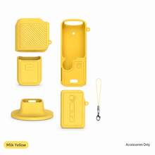 Silicone Protective Case For Osmo Pocket 4, Full Coverage Anti-Scratch And Anti-Collision Cover, Standard Version With Lanyard/Basic Version With Lanyard And Base, Macaron Color Series For Daily Use In VLOG, Hiking, Cycling, Travel And Other Scenarios (Accessories Only) - View 14
