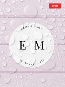 1/30/60/120/180pcs Customizable Round Text Stickers, PVC Waterproof & Oil-Proof, Suitable For Gift Bags, Gift Boxes, Invitations, Vase Decoration, Ideal Gift For Parents, Lovers, Friends, Colleagues, Perfect For Weddings, Birthdays, Parties, Bachelor Parties, Engagement Parties - Multicolor 1 - View 13