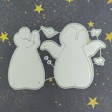 1pc Cute Penguin Metal Cutting Die, Suitable For DIY Scrapbook Decoration Embossing Die, Greeting Card Making Template, Applicable For Photo Album Card Making, Handmade Card Tools. - Penguin - View 8
