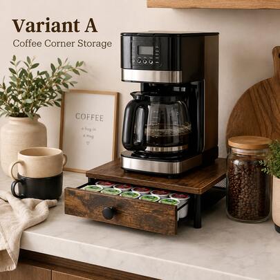 Coffee Machine Capsule Storage Rack, Iron Coffee Pod Display Organizer, 2 Style Options For Kitchen And Office Use