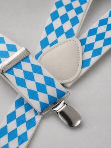 Suspender Elastis Tinggi 3,5cm untuk Pria - MultiWarna - View 2