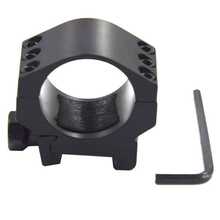 Montura Riel 20mm Tactica Anilleta Para Mira 30mm - Negro - Ver 6